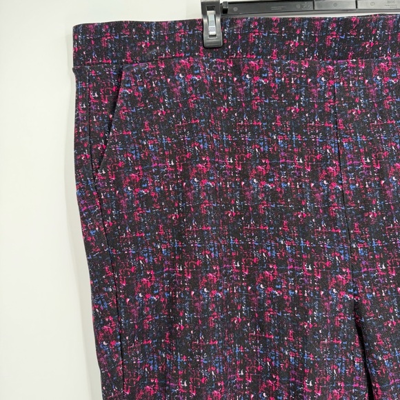 Torrid Women’s Blue Black pink Leggings Size 6X Pull On Elastic Waist Stretch - Picture 4 of 6